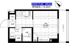 ステージファースト常盤台の間取り画像