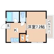 ラレーブ多賀城Ⅱの間取り画像