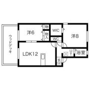 グランシャリオD 2026年3月分までの賃料フリーレントキャンペーン!の間取り画像
