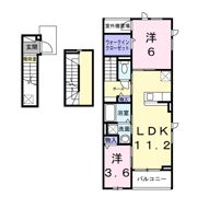 サン・シーロ Ⅱの間取り画像