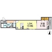 セレスティア向山の間取り画像