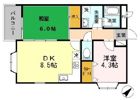 エステート西府中の間取り画像