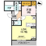 D-ROOM南笹口の間取り画像