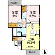 ヴィラーレ Ⅱの間取り画像