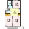プレジール三宅 B棟の間取り画像
