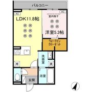 Lumina（ルミナ） Ⅰ棟の間取り画像