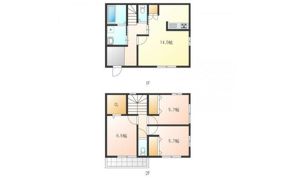春日3丁目一戸建の間取り画像