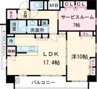 プレサンスロジェ上幟町の間取り画像