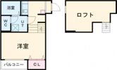 アールグレイス中島町(アールグレイスナカシマチの間取り画像