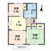 アネックス Dの間取り画像