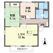 プレスティージュCの間取り画像