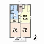 アネックス Fの間取り画像