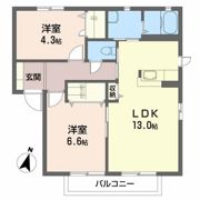 ソレアードIIIの間取り画像
