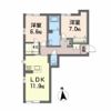 シュエットメゾン弐番館の間取り画像