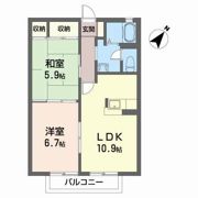 エターナルタウン Dの間取り画像