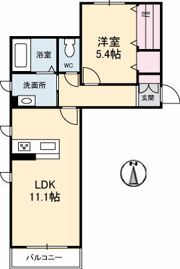 シャーメゾンAYAの間取り画像
