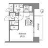 SHOKEN Residence 名古屋〈太閤通〉の間取り画像