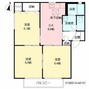 シャーメゾン中野の間取り画像