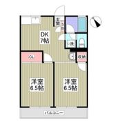 シティハイムアケボノBの間取り画像
