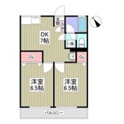 シティハイムアケボノBの間取り画像