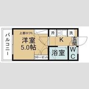 サンパレス福沢町の間取り画像