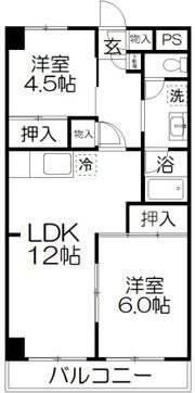 渋谷コート3号館の間取り画像