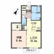 リバイブ Dの間取り画像