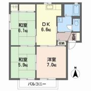 トミーガーデン Bの間取り画像