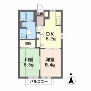 アネックス Fの間取り画像