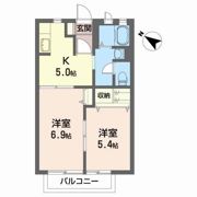 ベルハイム参番館Aの間取り画像