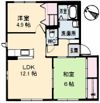 リュミエールの間取り画像