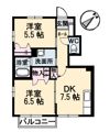 Fore Castle II棟の間取り画像