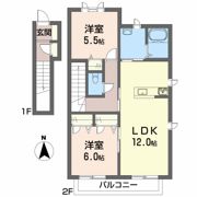 シャルマン高洲 II棟の間取り画像