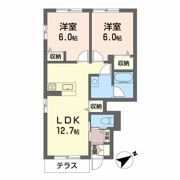 シャーメゾン西須賀の間取り画像
