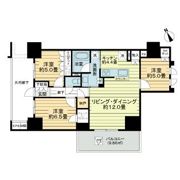 レーベン葵常磐町 CAPITAL TOWERの間取り画像