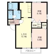 クレストタウンCの間取り画像