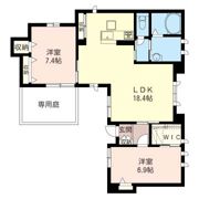FLEUR IIの間取り画像
