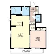 KAME house Bの間取り画像