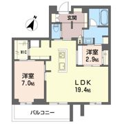 メゾン デゾールの間取り画像
