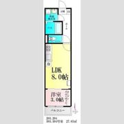 AMELO台原の間取り画像