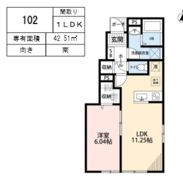 リーブルファイン緑区中野田の間取り画像