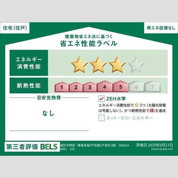 省エネラベル