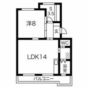 コーポのぐろの間取り画像