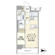 グローリオコンフォート東京菊川の間取り画像