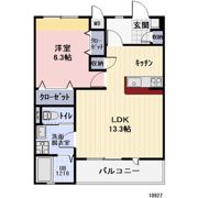 オリーブⅡの間取り画像