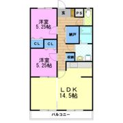 ファミリオNAKAHARA Ⅰの間取り画像