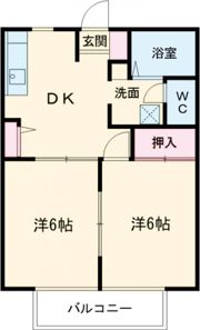 グランシエルさやかの間取り画像