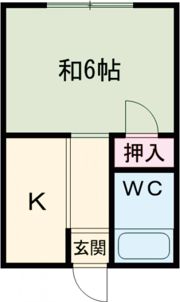 御領グリーンハウスの間取り画像