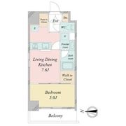 meLiV岐阜駅前の間取り画像