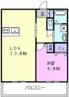 幸マンションⅡの間取り画像